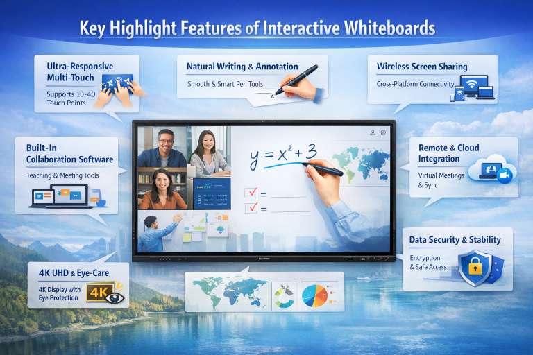 Key Highlight Features of Interactive Whiteboards